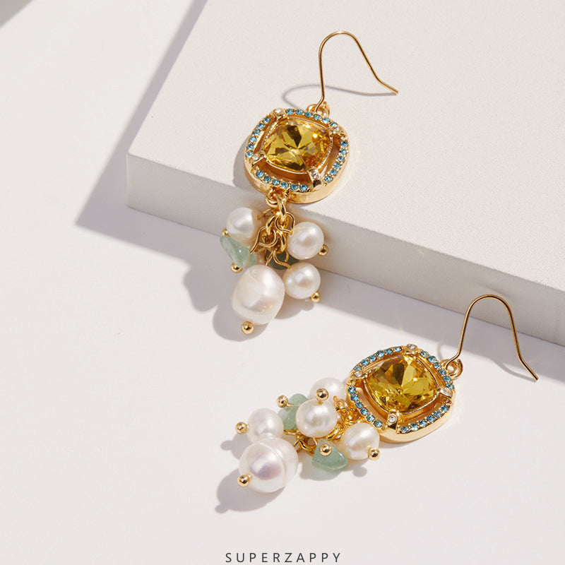 Baroque Freshwater Pearl Earrings