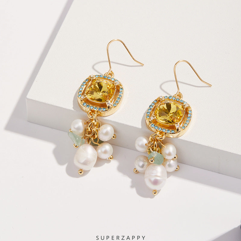 Baroque Freshwater Pearl Earrings