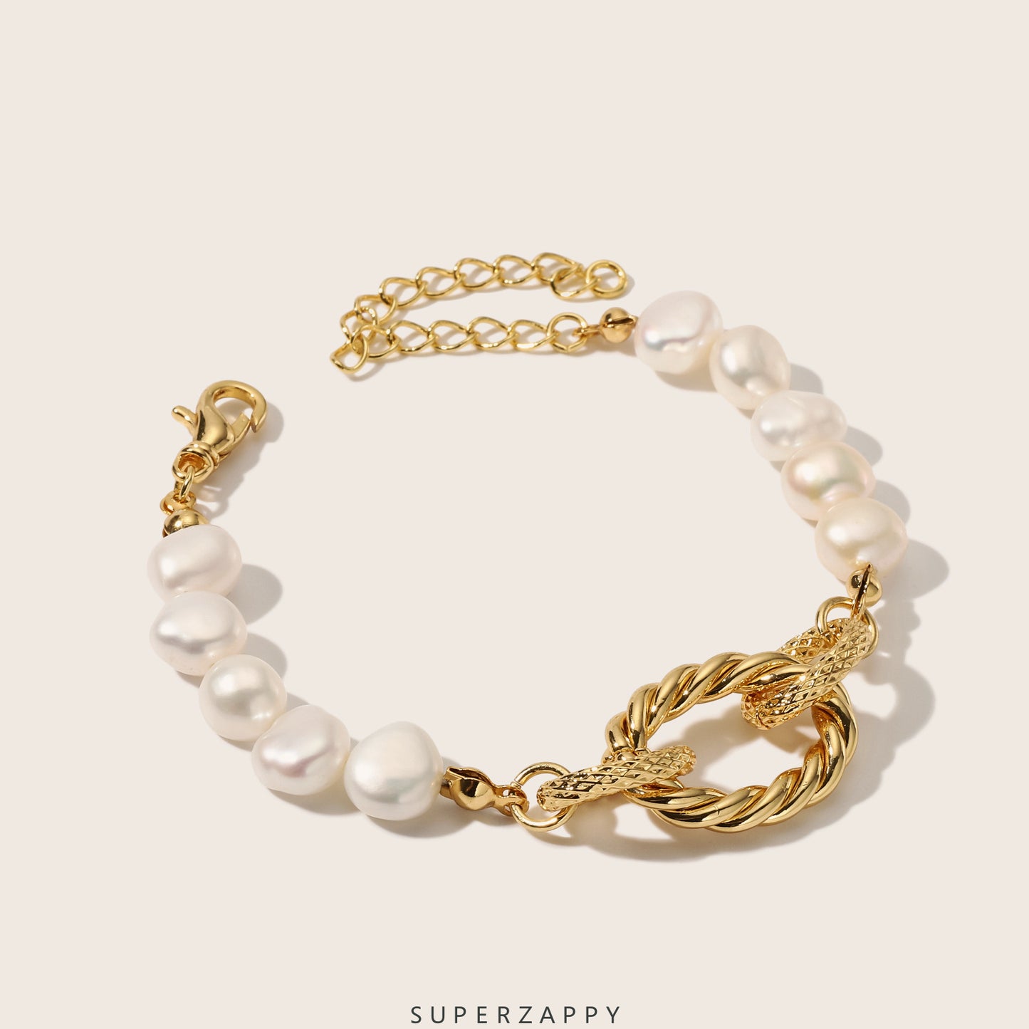 Baroque French Freshwater Pearl Bracelet