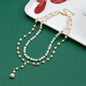 Baroque Freshwater Pearl Queen Double-Layer Necklace