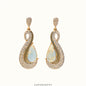 Blue Drop Earrings