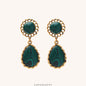 Malachite Earrings